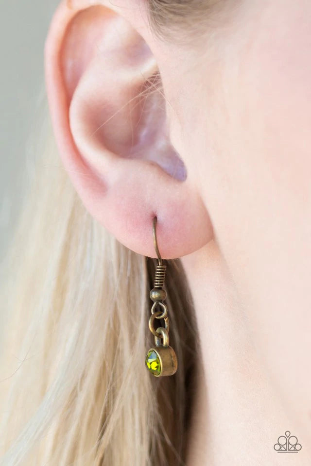 Casanova Charm - Green - Paparazzi