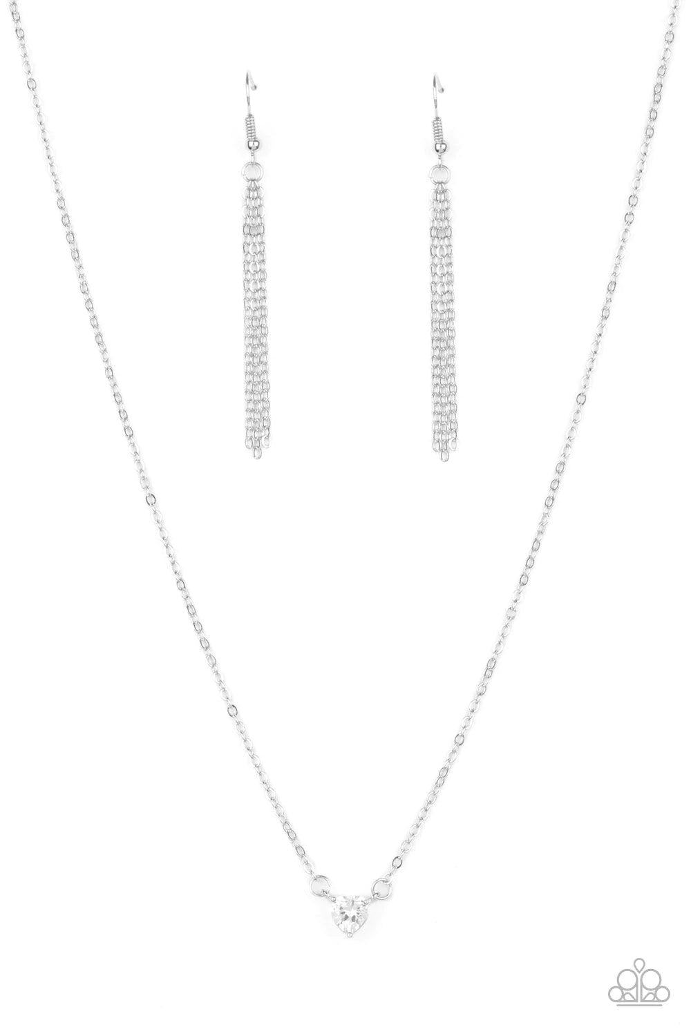 Heartbeat Bling - White - Paparazzi