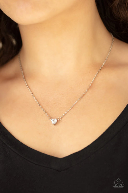 Heartbeat Bling - White - Paparazzi