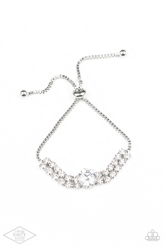 Gorgeously Glitzy - White - Paparazzi