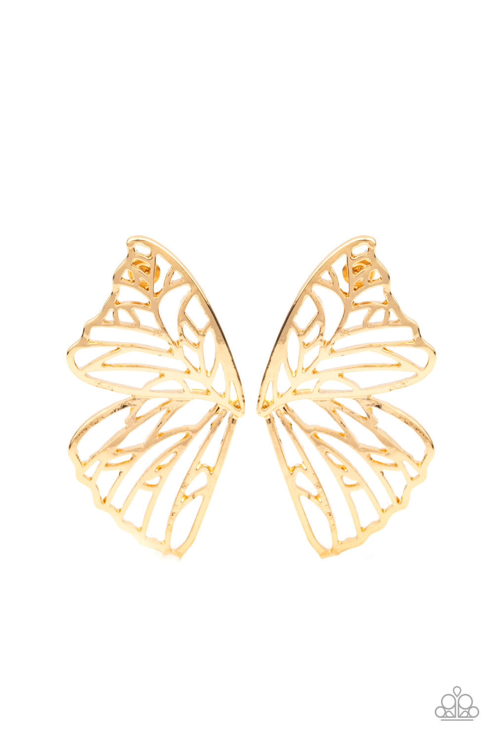 Butterfly Frills - Gold - Paparazzi