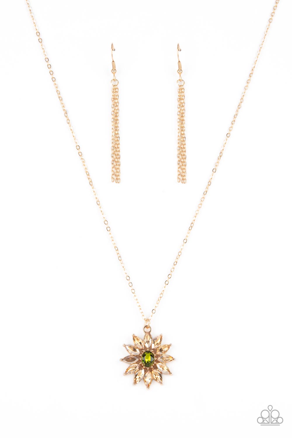 Formal Florals - Gold - Paparazzi