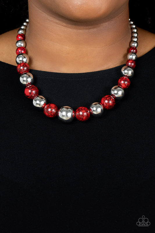 Stone Age Adventurer - Red - Paparazzi
